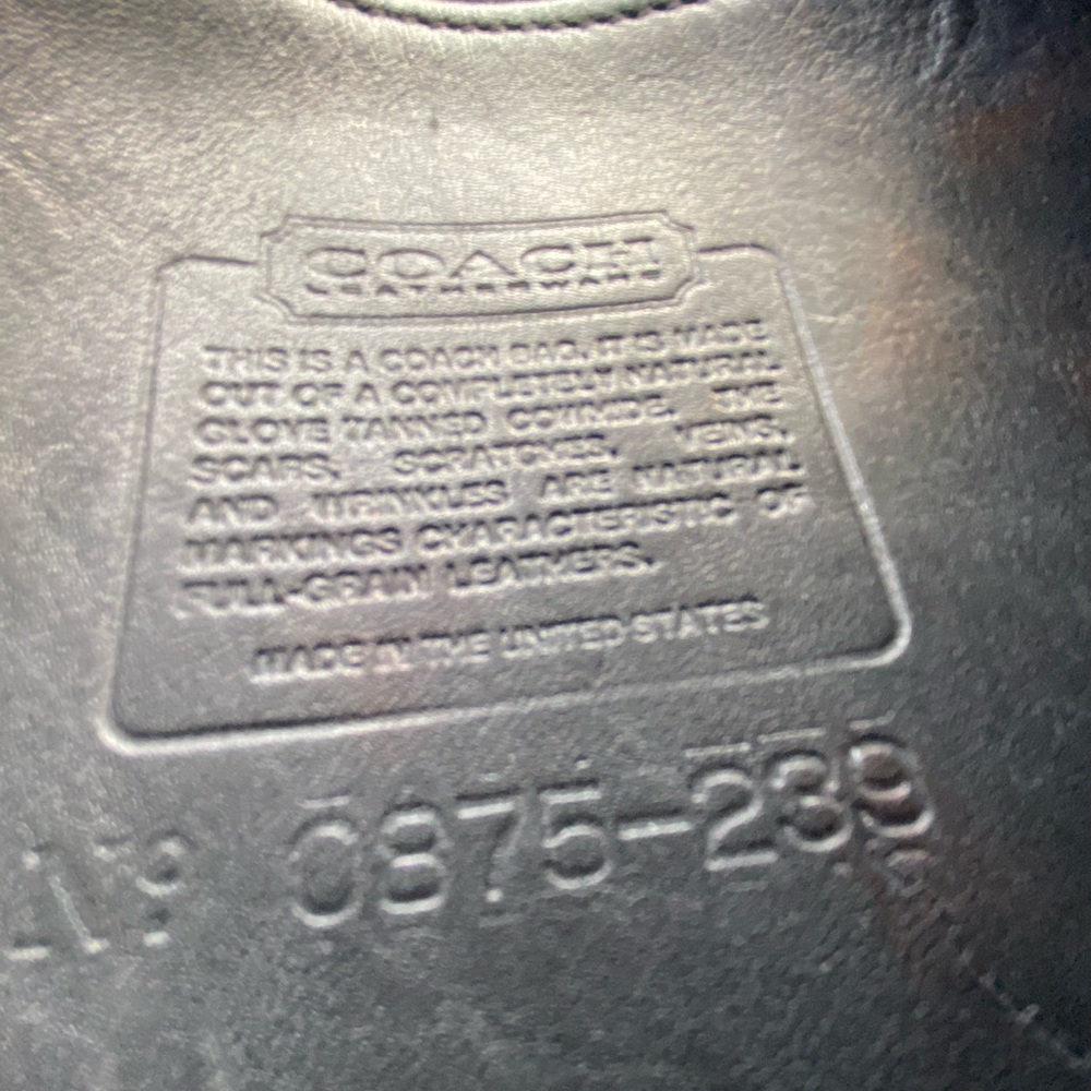 Vintage Coach Station Bag - Picture 16 of 16